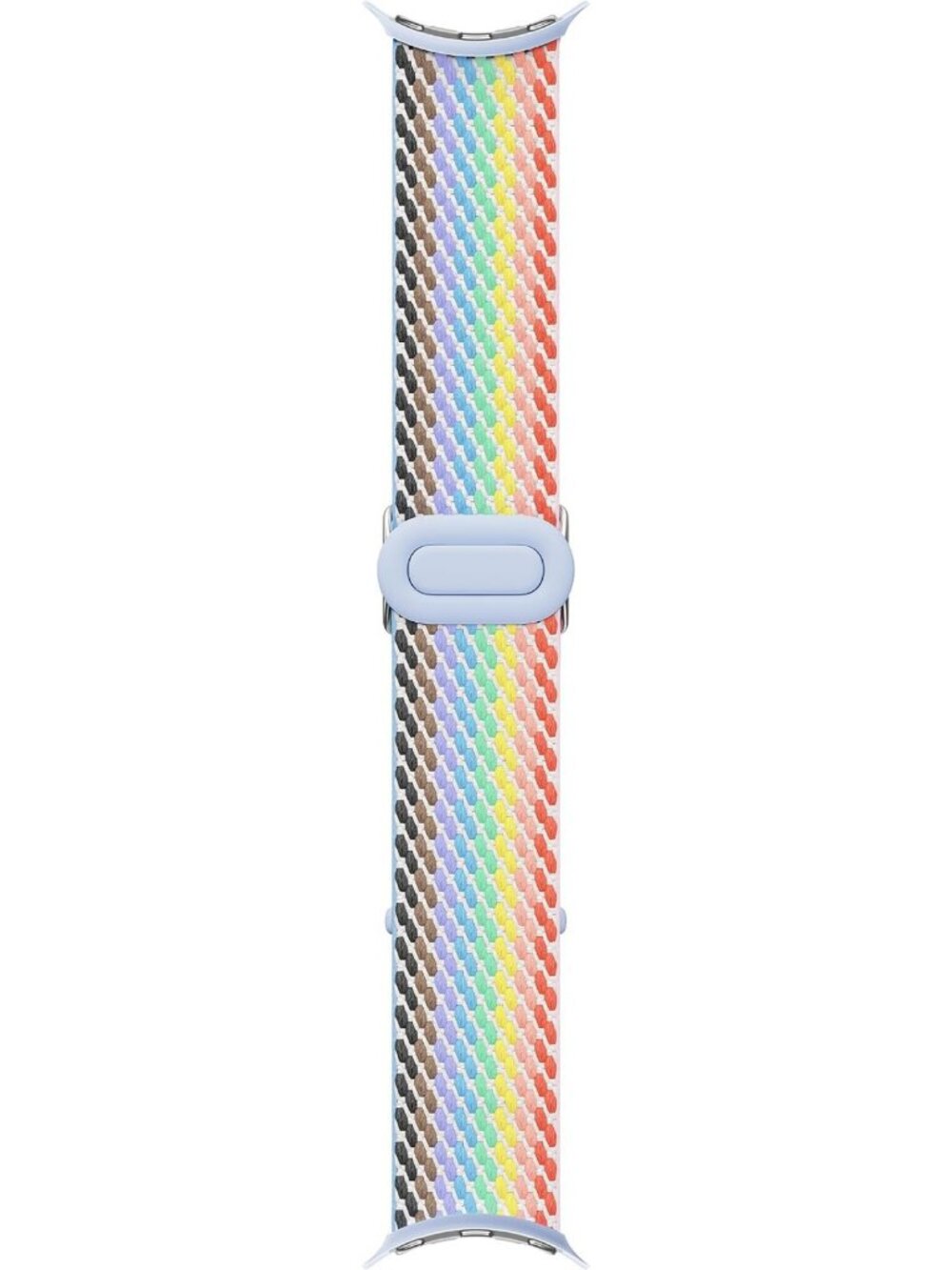 Rainbow Woven Pride Band for 45mm Smartwatch - Compatible with Pixel Watch 1-4
